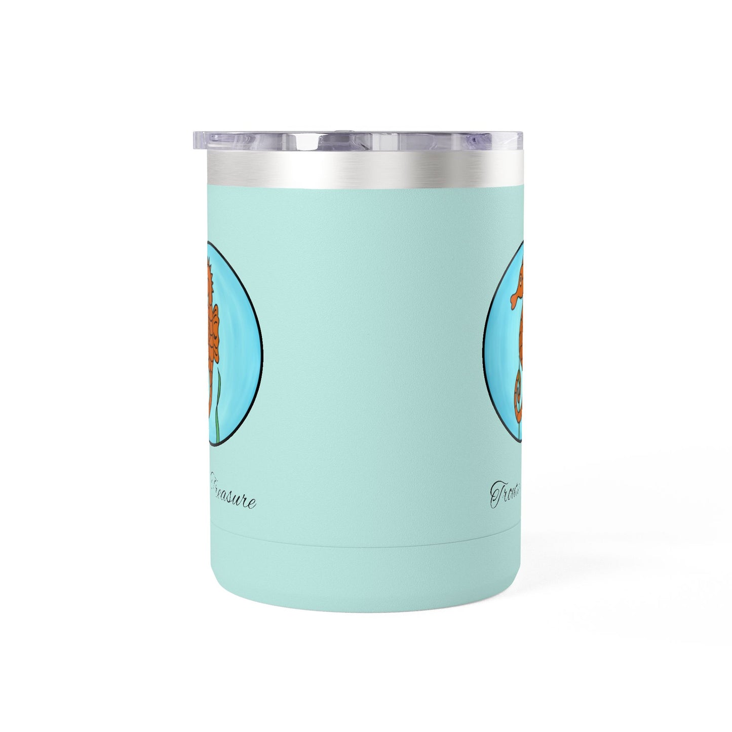 TT Seahorse - Coffee Mug Tumbler, 15oz