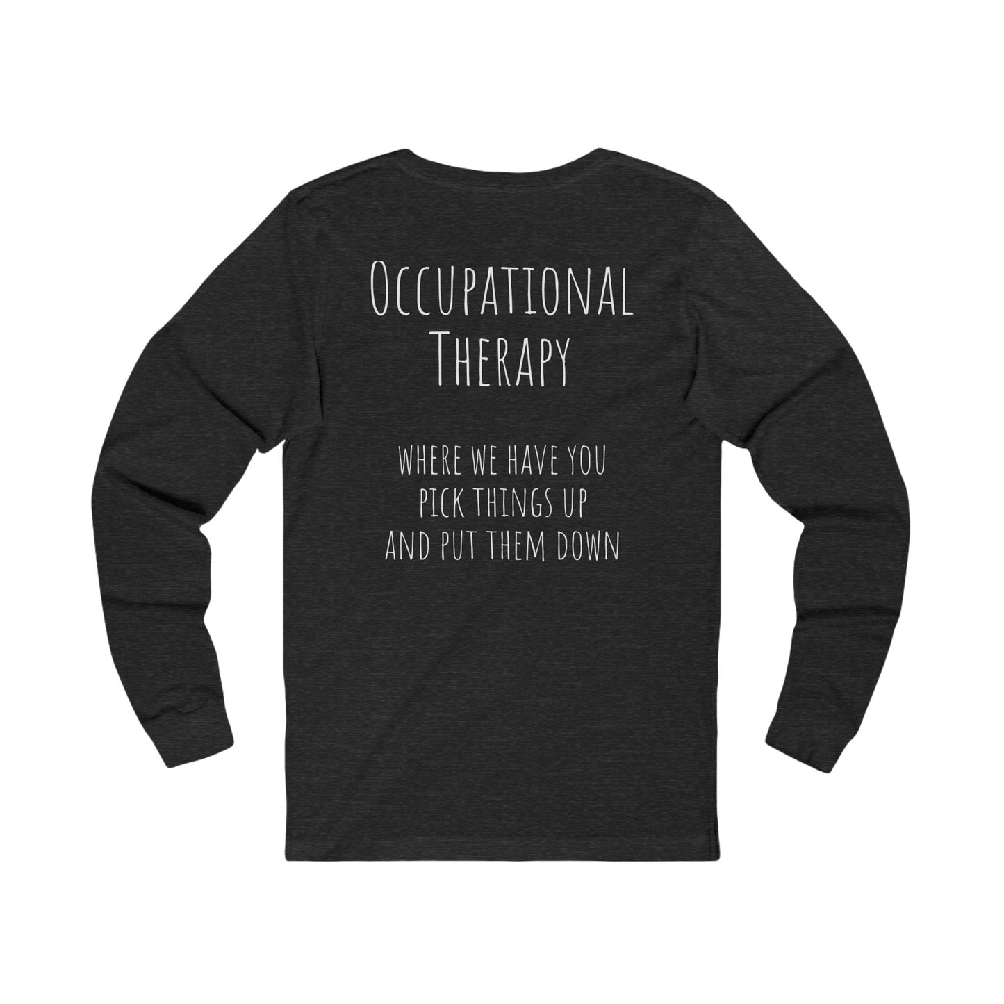 OT up + down - Unisex Jersey Long Sleeve Tee