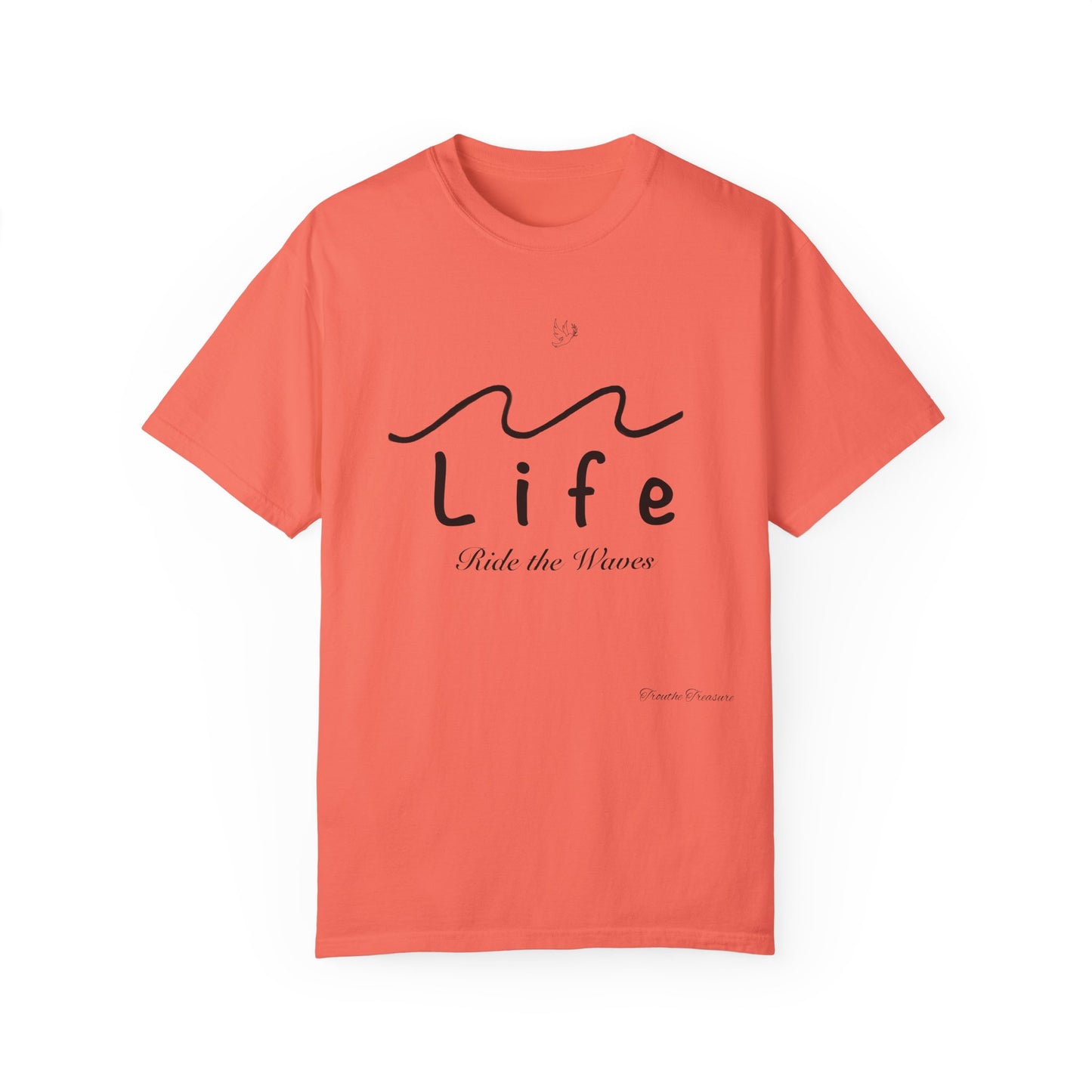 Life’s Waves - Unisex Garment-Dyed T-shirt