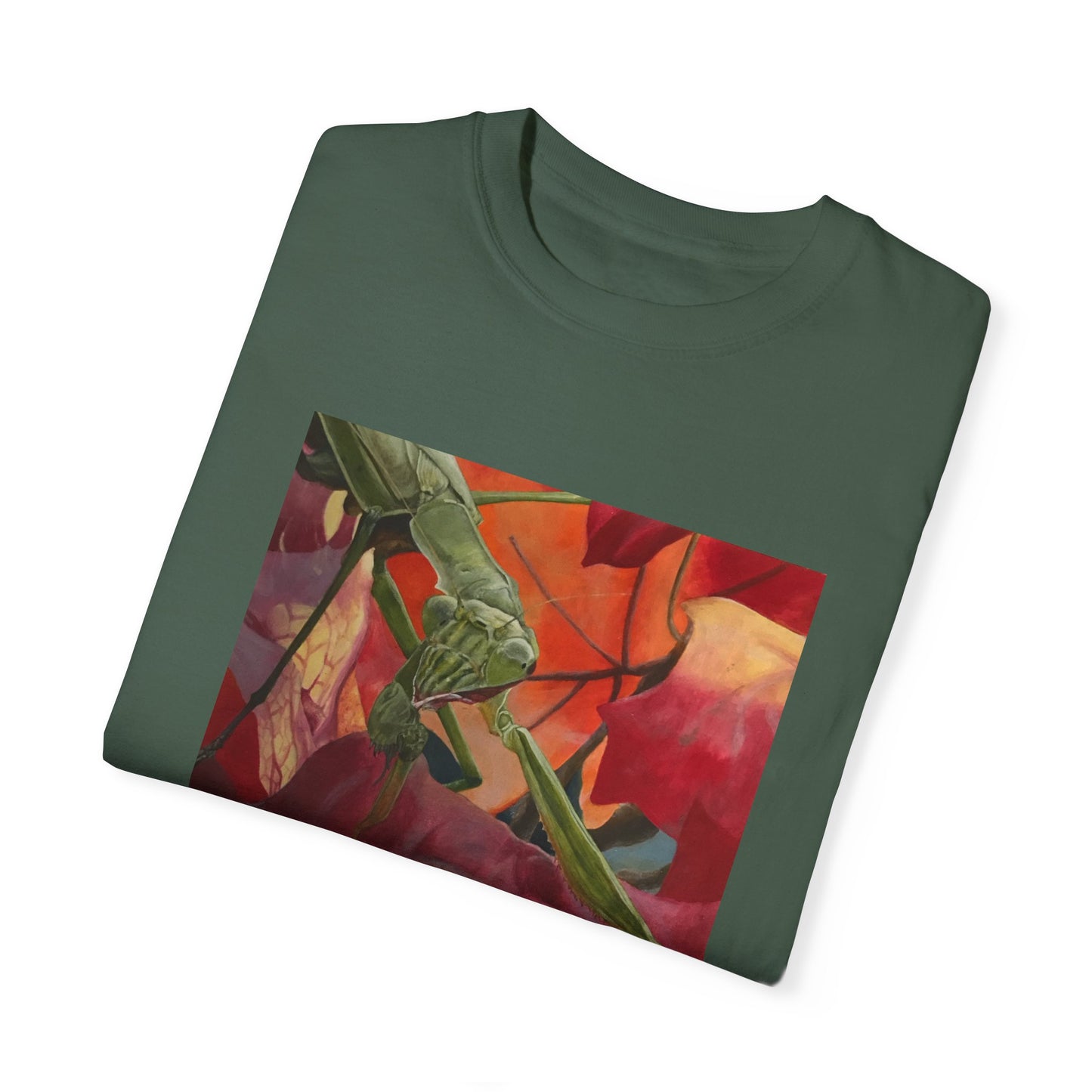 Praying mantis - Unisex Garment-Dyed T-shirt
