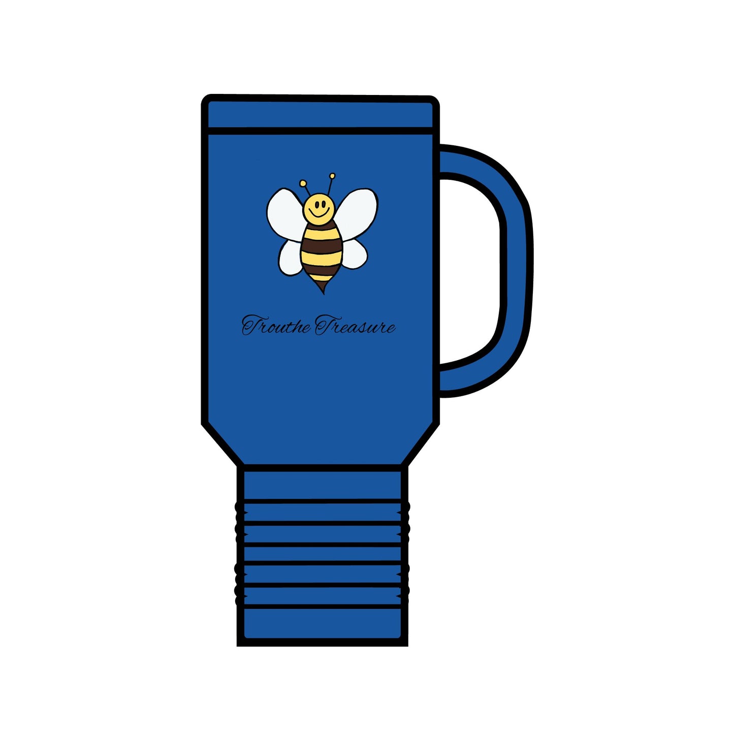 Cute bee - Insulated Travel Mug, 40oz