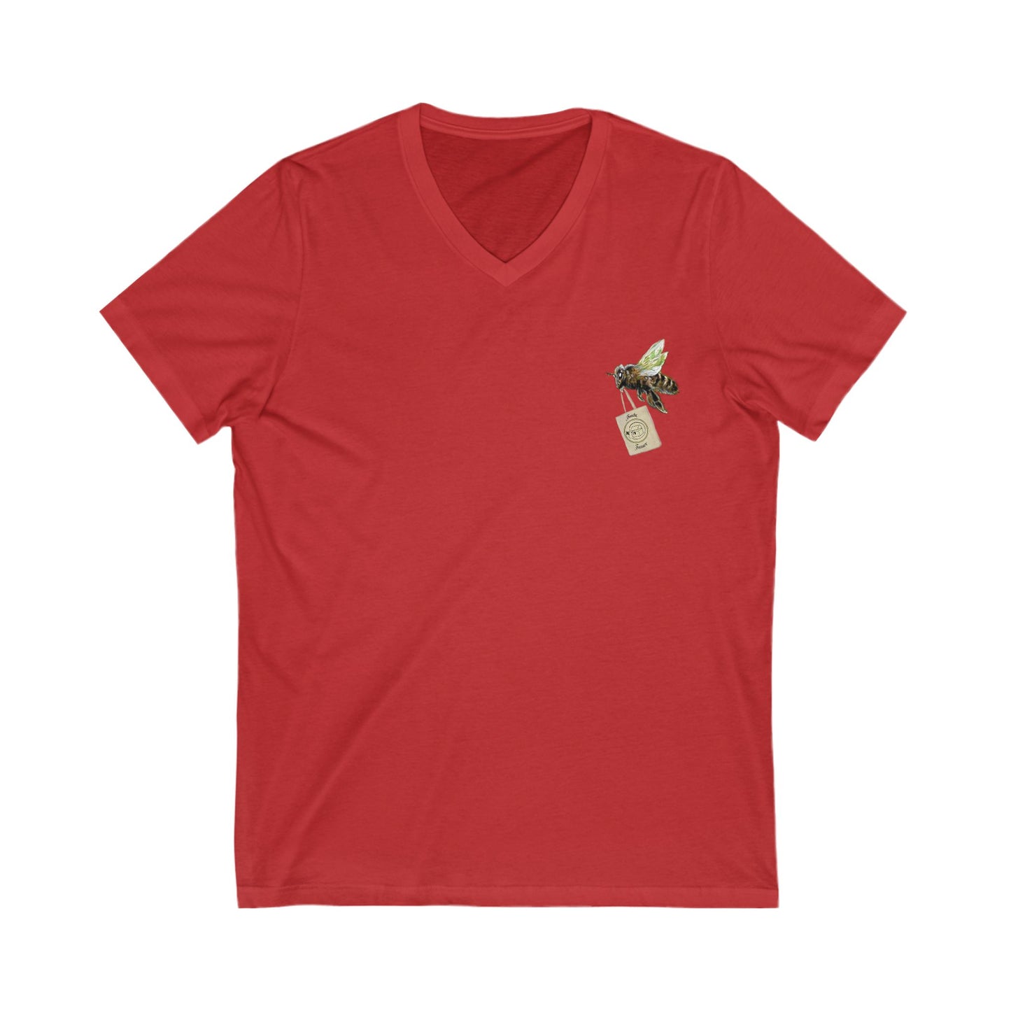 Trouthe Treasure - Unisex Jersey Short Sleeve V-Neck Tee