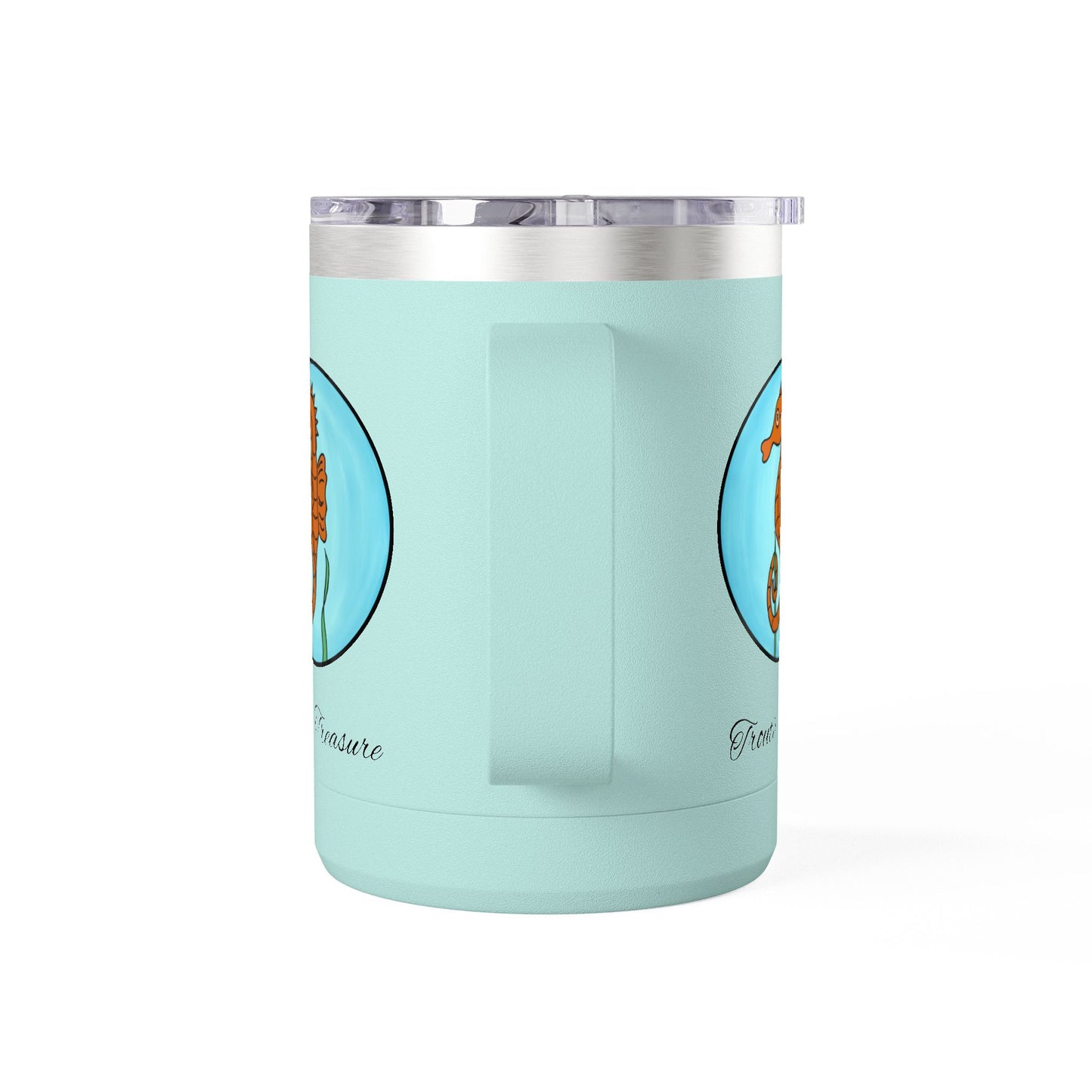 TT Seahorse - Coffee Mug Tumbler, 15oz