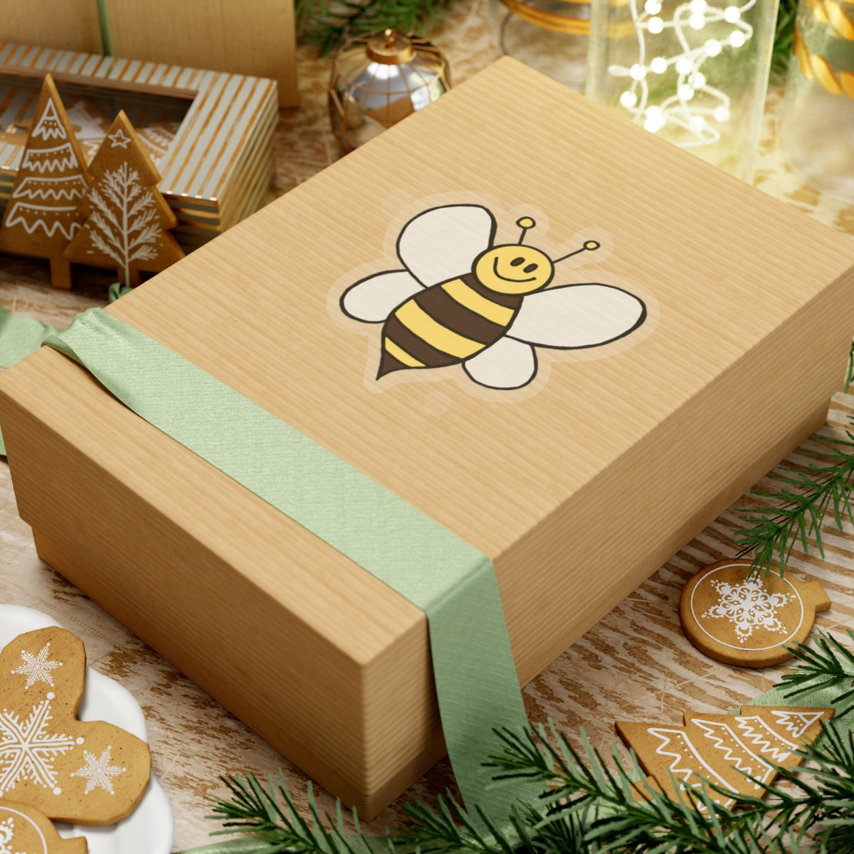 Cute bee - Kiss-Cut Stickers