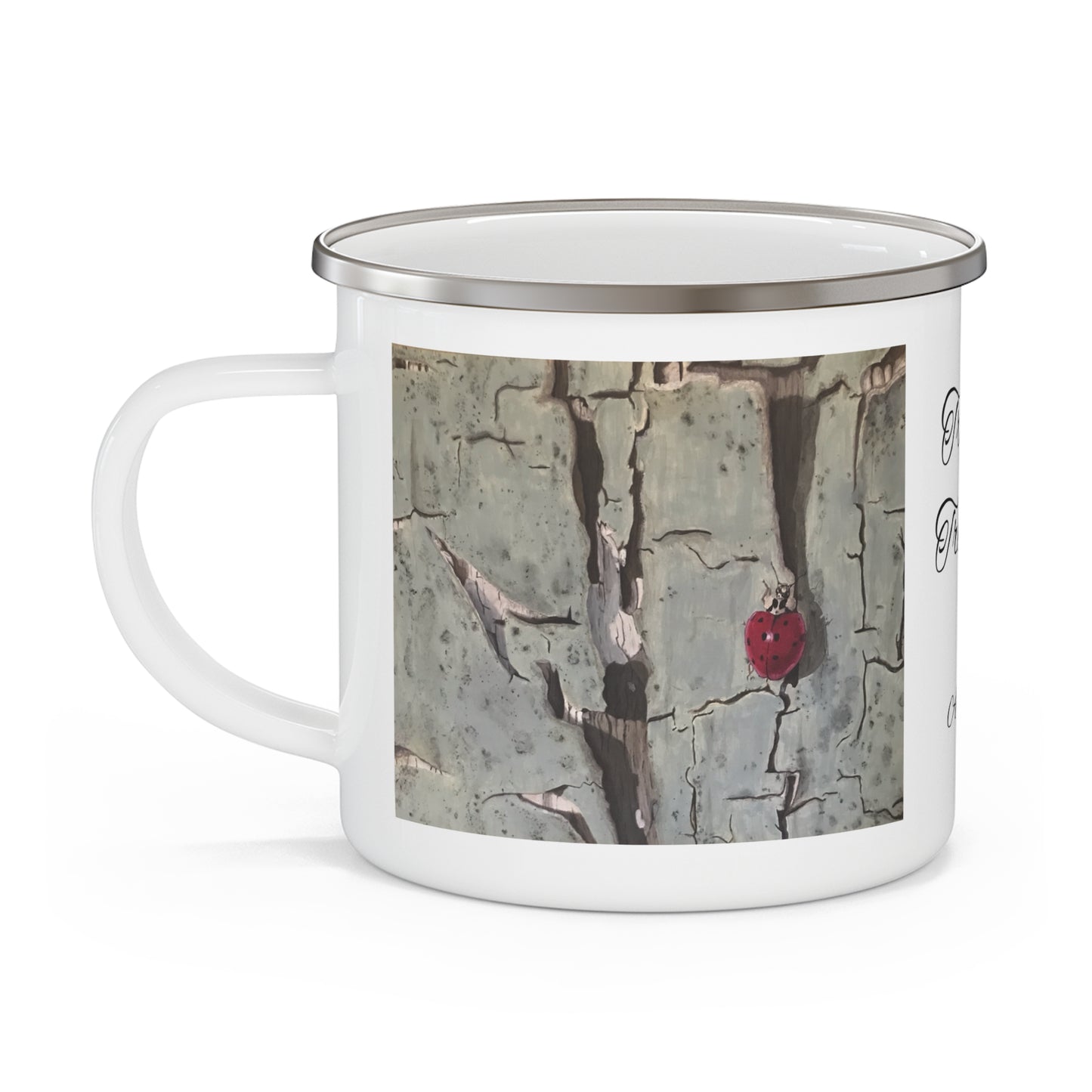Ladybug - Enamel Camping Mug