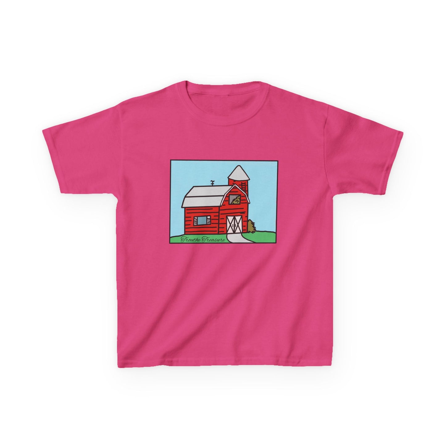 Red barn - Kids Heavy Cotton™ Tee