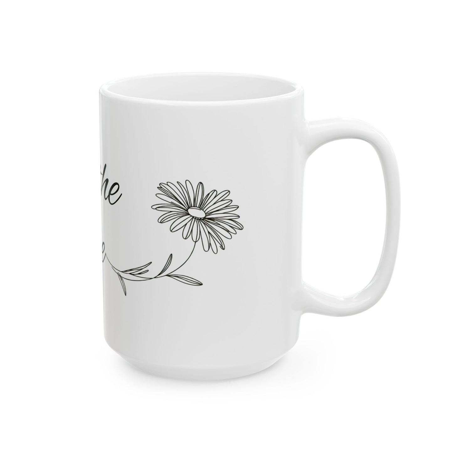 Inspirational Ceramic Mug - 'Trouth the Pleasure' - Perfect for Coffee Lovers and Gift Giving