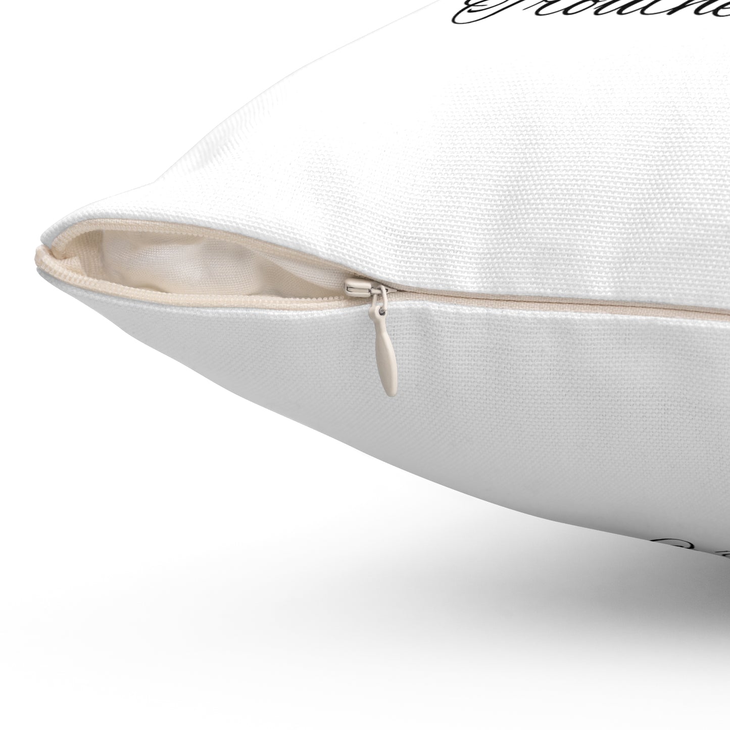 Butterfly - Spun Polyester Square Pillow
